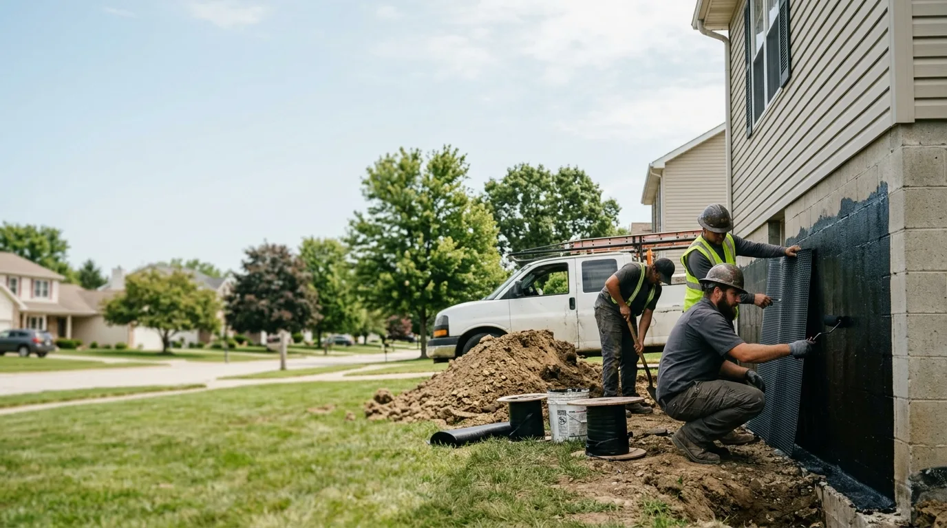 Basement Waterproofing in Winslow, IN near me